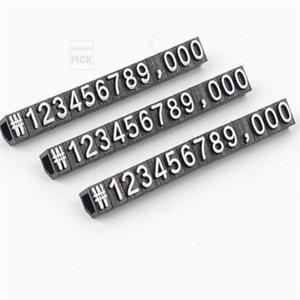 슈퍼리치디자인 조립형 가격표 세트 3개입 숫자칩