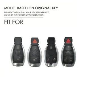 호환 CLK 벤츠 실리콘 부품 케이스 키 CES A Classe 자동차 메르세데스 원격 A260 A200 A180 용 보호대