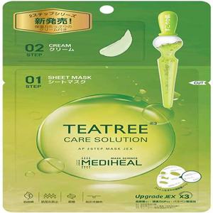메디힐 Mediheal메디힐 품티트리 케어 솔루션 AP 2스텝 마스크 1장들이 페이스