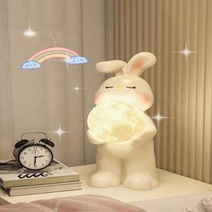 토끼 달조명 조명 무드등 별이 샹들리제 모던 인형 3D 캐릭터 예쁜
