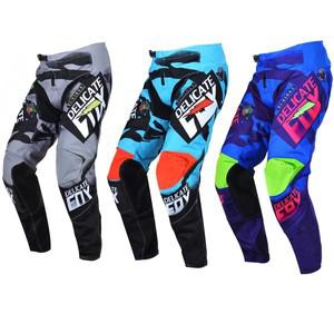 오토바이바지 남성용 모토크로스 바지 레이싱 BMX ATV 더트 바이크 오프로드 오토바이 랠리 바지 600D 옥스