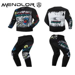 오토바이슈트 2025 MENDLOR 오프로드 오토바이 라이딩 세트 마운틴 오프로드 자전거 라이딩 슈트
