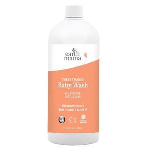 Earth Mama 어스마마 베이비 워시 스위트 오렌지 1L
