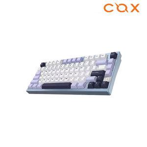 COX CA75 3모드 CNC 알루미늄 유무선 기계식 블루 (코코아 크림 V2축)