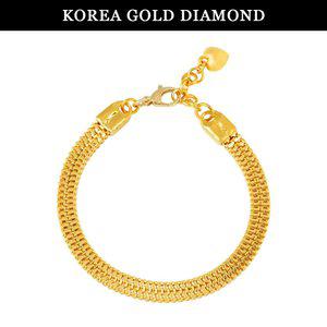 갤러리아 순금 24k 팔찌 여자 금 맵시 뱀 체인 18.75g