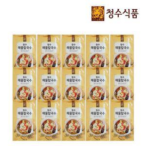 청수 해물칼국수 2인분 220g 15개 / 박스판매