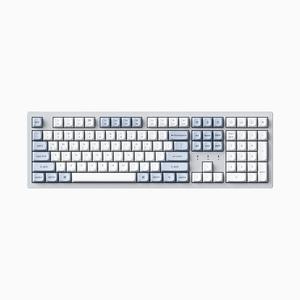 키크론 K10 PRO ZMK 레트로 블루 유무선 핫스왑 저소음적축 풀배열 사무실 기계식 키보드