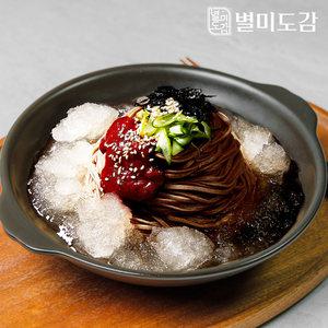 [별미도감] 메밀비빔막국수 10인분세트 (면2kg+비빔장10개)