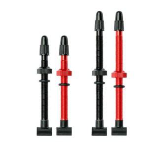 자전거 밸브 캡 튜브 뚜껑 마개 F V CNC 가공 튜브리스 타이어 알루미늄 합금 실란트 호환 45mm 60mm 80mm