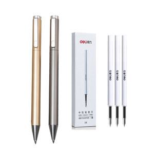 로그인 펜 델리 금속 9.5mm 서명 PREMEC 부드러운 리필 미쿠니 일본 잉크 블랙 최고의 선물용
