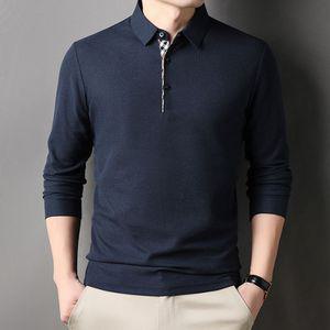 댄디와플 카라티셔츠 베이직 긴팔티셔츠 카라넥