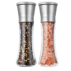 커피분쇄기 그라인더 후추 소금 분쇄기 스틸 캡 세라믹 스파이스 밀 거친 정도 6OZ량