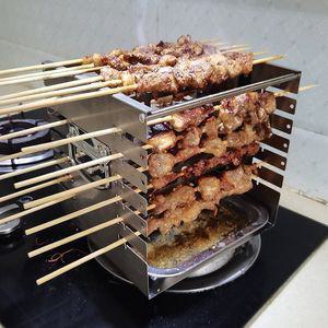 꼬치구이 미니화로 가정용 화로 불멍 바베큐 숯불구이 그릴 숯불 야외
