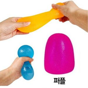 신상품 한글판 로제 스트레스볼 퍼플 스퀴시 말랑이 클레이