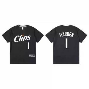 농구유니폼 농구복 져지 바지 나시 티셔츠 반티 Clippers 24 City EDition HarDen George Basketball Leona
