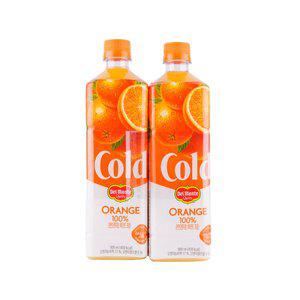 델몬트 콜드 오렌지과즙 100% 900ml*2