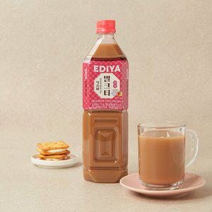 이디야 복숭아 밀크티 1L