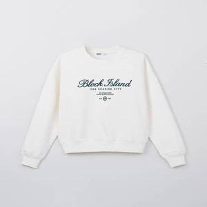 SPAO 스파오 BLOCK ISLAND 자수 크롭 스웨트셔츠_SPMWF11G51 547543