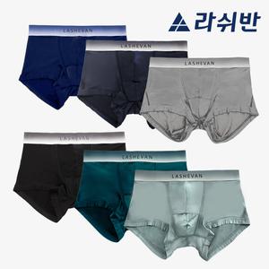 [라쉬반 프리미엄] 남자팬티 액티브 무브프리 6종