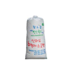6형제소금밭 신안 천일염 육형소금 굵은소금 2025년산 햇소금 20kg