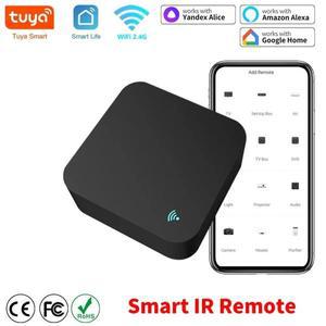 Tuya WiFi IR 리모컨 스마트 홈용 유니버셜 적외선 TV DVD AUD AC용 Amz Alexa Google 홈 with 오퍼레이션