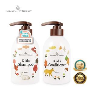 보타니컬테라피 키즈 헤어 클렌징 2종 샴푸450ml+컨디셔너450ml