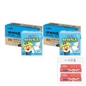 뉴케어 마이키즈 밀크맛 150ml, 24입,2개 + 증정(마이키즈 튼튼 홍삼 젤리,2개)