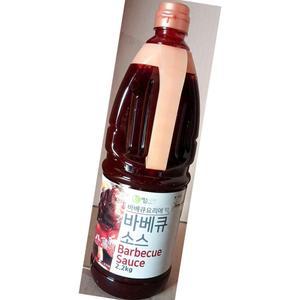 바베큐소스 이슬나라 2.2k x8？업소용 식자재 식재료 대용량 식당용 단체 급식용