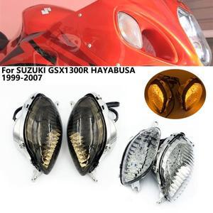 오토바이조명 스즈 하야부사 GSXR1300 1999 2000 2007 전방 방향 지시등 깜박이 LED 조명
