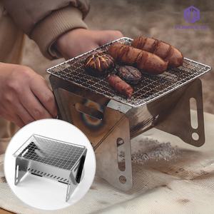 퍼플업 미니 숯불 화로대 1-2인용 훈제그릴 개인 석쇠 화덕 야외 경량