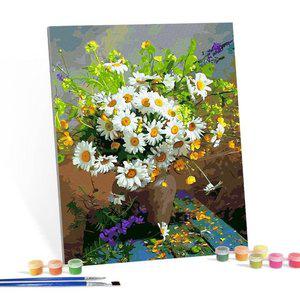 고품질 DIY 페인팅 캔버스 명화 그림 그리기 꽃의 소리 40X50 그림그리기 색칠하기 캔버스그림 (WFHVYGZ)