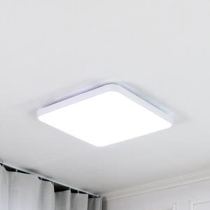 LED방등 이루 60W 삼성칩 안방등 LED등기구 조명 모듈 사각 교체 천정등