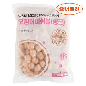 오징어 피쉬볼 핑크 1kg 마라탕 쌀국수 마라탕 업소용