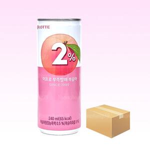 2% 이프로 부족할때 복숭아 240ml X 30개(1박스)