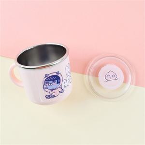 [보리보리/릴팡]카카오프렌즈 안전핸들논슬립뚜껑스텐컵(어피치) / KF6598