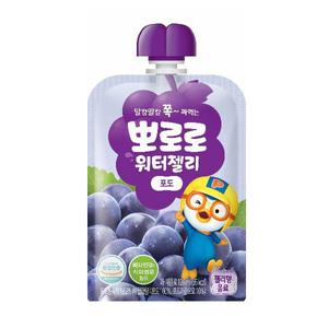팔도 뽀로로 워터젤리 포도 120ml