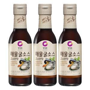청정원 고소한 해물 굴소스 250g, 3개