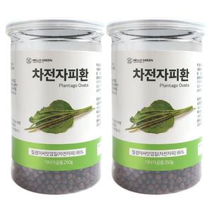 헬로우그린 차전자피환 250gX2(통) 총500g 식이섬유