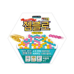 코리아보드게임즈 젬블로 트리오 보드게임 퍼즐게임