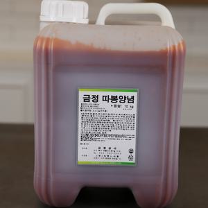 뫼루니식품 양념치킨소스 금정 따봉양념 10KG