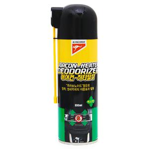 캉가루 자동차 에어컨 히터 살균 탈취제 330ml 허브향 1개