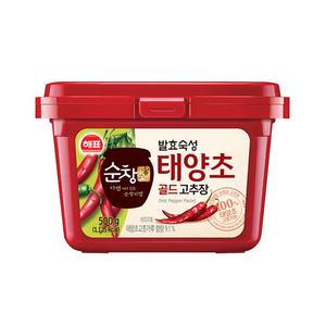 해표 태양초 고추장골드 500g x3개