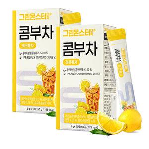 그린몬스터 디톡 콤부차 레몬홍차, 10포, 2개