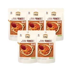 다담 떡볶이 양념 150g x5개