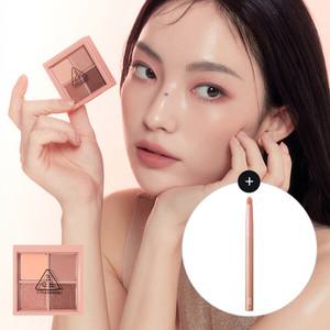 3CE 미니 멀티 아이 팔레트+글로우 아이 포인트 브러쉬
