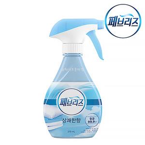 페브리즈 상쾌한 향 섬유 탈취제 370ml (용기형) X 12개 (한박스)