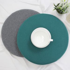 35cm 원형방석 메모리폼 마카롱 카페 식탁 의자 쿠션 둥근 면 동그란 예쁜 인테리어 푹신한 방석