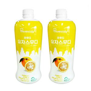 세미 베버시티 후루티 유자 스무디 1.8 kg 2개