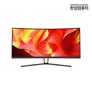 한성컴퓨터 TFG34Q10WB 1500R 울트라와이드 WQHD 커브드 게이밍 리얼100 시력보호