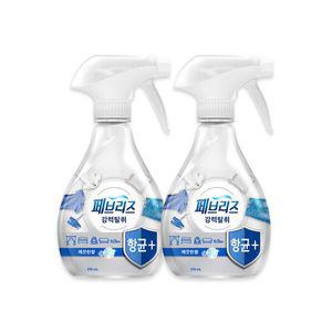 페브리즈 항균플러스 섬유탈취제 깨끗한향 본품, 4개, 360ml